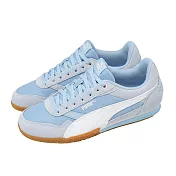 Puma 休閒鞋 Bella Donna Nylon 女鞋 藍 白 麂皮 復古 膠底 403554-04