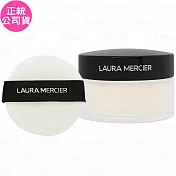 laura mercier 天鵝絨粉撲(中型)+煥顏透明蜜粉 旅行組(#TRANSLUCENT)(9.3g)(公司貨)