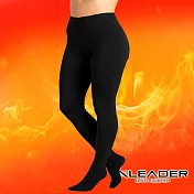 【Leader X】台灣製 鋅石墨烯提臀顯瘦熱塑襪 刷毛保暖PRO款(單雙組)