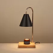 D&M 香氛蠟燭融蠟燈 曜石黑