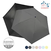 【雨之情】極致潑水三折碳纖素色傘  深灰色
