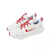 Nike 慢跑鞋 Cosmic Runner GS 大童 女鞋 米白 紅 緩震 運動鞋 IQ1140-161