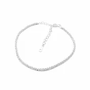 簡約閃亮滿天星S925純銀手鍊