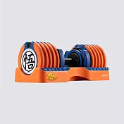 Byzoom Fitness 七龍珠Z 25公斤(55磅)15段重量 可調式啞鈴 悟空款