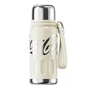 GERM格米 可口可樂聯名款迷你律動保溫杯 580ml(隨行杯/保溫瓶/保冰/水壺) 星光白