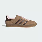 ADIDAS GAZELLE INDOOR 女休閒鞋-JR8028 UK4 棕色