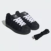 ADIDAS SUPERSTAR II 男休閒鞋-JQ3211 UK8 黑色