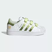 ADIDAS SUPERSTAR II CF C 中大童休閒鞋-JS2474 20 白色