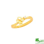 幸運草金飾 好幸運黃金戒指