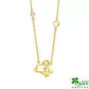 幸運草金飾 如愛所願黃金項鍊