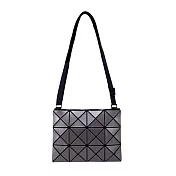 ISSEY MIYAKE 三宅一生 BAOBAO LUCENT 3X4金屬感啞光小斜背(多色選)- 棕銀色