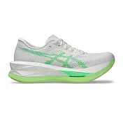 Asics 亞瑟士 Sonicblast [1012B862-101] 女 慢跑鞋 跑鞋 路跑 箱根驛傳 白 綠