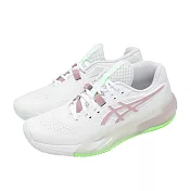 Asics 網球鞋 Gel-Resolution X Clay 女鞋 澳網 紅土 白 粉紅 緩震 亞瑟士 1042A277104