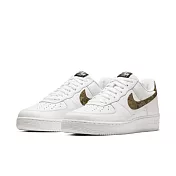 NIKE AIR FORCE 1 LOW RETRO PRM QS 男 休閒鞋 AO1635-100 US10 白色