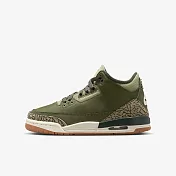 NIKE AIR JORDAN 3 RETRO (GS) 中大童 女 籃球鞋 DM0967202 US3.5 綠色