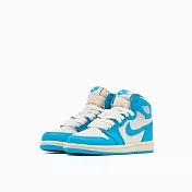 NIKE JORDAN 1 RETRO HIGH OG (PS) 中大童 籃球鞋 FD1412402 19 白藍色