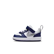 NIKE COURT BOROUGH LOW RECRAFT (TD) 嬰幼 休閒鞋 DV5458135 12 白藍色