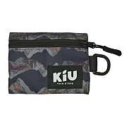 日本KIU 283-367 祥獅山 防水卡包/零錢包 戶外活動必備~快速取物透明窗, D型環 祥獅山