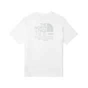 The North Face U RLX BRAND GLOBE S/S TEE GRAPHIC - AP 男女短袖上衣-NF0A8D84FN4 L 白色