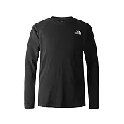 The North Face M FD PRO 160 CREW 男長袖上衣-NF0A7WTLJK3 XL 黑色