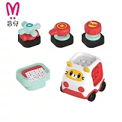 益智拼裝卡通車 B