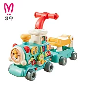 蒸氣學步小火車5合1 藍色