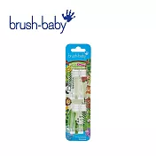 Brush Baby WildOnes 充電式兒童聲波電動牙刷替換刷頭 (0-10Y) 4入