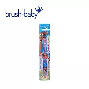 Brush Baby 兒童吸盤式牙刷 (6Y+) -  粉紫