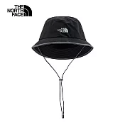 The North Face ANTORA RAIN BUCKETFQ 防潑水 男女 漁夫帽-NF0A8A29WOO L-XL 黑色
