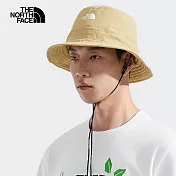 The North Face HORIZON BUCKET HAT - AP 男女 防曬漁夫帽-NF0A8DH1LK5 L-XL 棕色