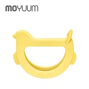 MOYUUM 韓國 白金矽膠 手環固齒器 -  咘咕鳥款(檸檬黃)