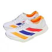 adidas 競速跑鞋 Adizero Adios Pro 4 M 男鞋 白 橘紅 藍 緩震 運動鞋 愛迪達 KI4438