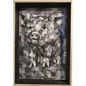 【玲廊滿藝】黑輪-迷霧中的凝視30x20cm