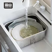 【日本霜山】304不鏽鋼水槽用防滑洗碗盆/洗菜籃