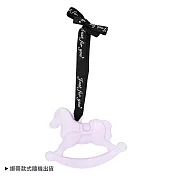 O’Pretty 歐沛媞 室內/車用 香氛擴香石掛飾-好運馬-多款任選 幸運紫