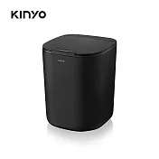【KINYO】智慧感應垃圾桶16L EGC-1245 黑