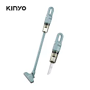 【KINYO】輕巧兩用手持吸塵器 KVC-6225 清新綠