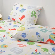 義大利La Belle《Disney-三眼怪宇航奇趣》海島針織信封枕套--2入