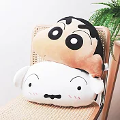 蠟筆小新絨毛造型抱枕 -大臉小新