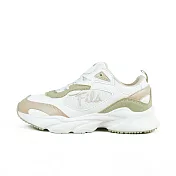 Fila 斐樂 5-J952Y-175 [5-J952Y-175] 女 運動休閒鞋 舒適 白 粉紅 23.5cm 白/粉紅