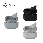 日本 final ZE300 真無線藍牙耳機 4g 的輕盈設計 公司貨保固一年 黑色