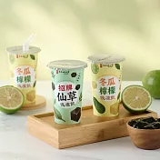 【黑丸嫩仙草】招牌仙草/冬瓜檸檬吸凍飲24入(250g/入) 招牌仙草吸凍飲X24入