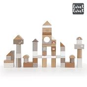 【Label Label】木質積木組- 無 焦糖色