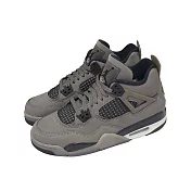 Nike 休閒鞋 Air Jordan 4 Retro OG GS 大童 女鞋 岩灰 AJ4 IB4171-200