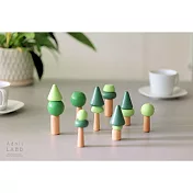 日本 Adnil LAND 平衡木頭積木【森林】