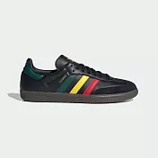 Adidas Samba OG [IH3119] 男女 休閒鞋 復古 德訓鞋 Rasta 皮革 麂皮 穿搭 黑黃綠