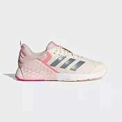 Adidas Dropset 3 Trainer W [ID8635] 女 訓練鞋 運動 健身 重訓 穩定 耐磨 米 粉