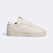 Adidas Rivalry Lux Low W [IH0350] 女 休閒鞋 運動 三葉草 簡約 百搭 皮革 奶油白