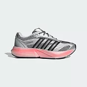 Adidas Lightblaze Glow [JR1799] 女 慢跑鞋 彈力 支撐 緩震 銀 粉紅