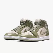 NIKE WMNS AIR JORDAN 1 MID SE 女 籃球鞋 HF4079003 22.5cm 綠色